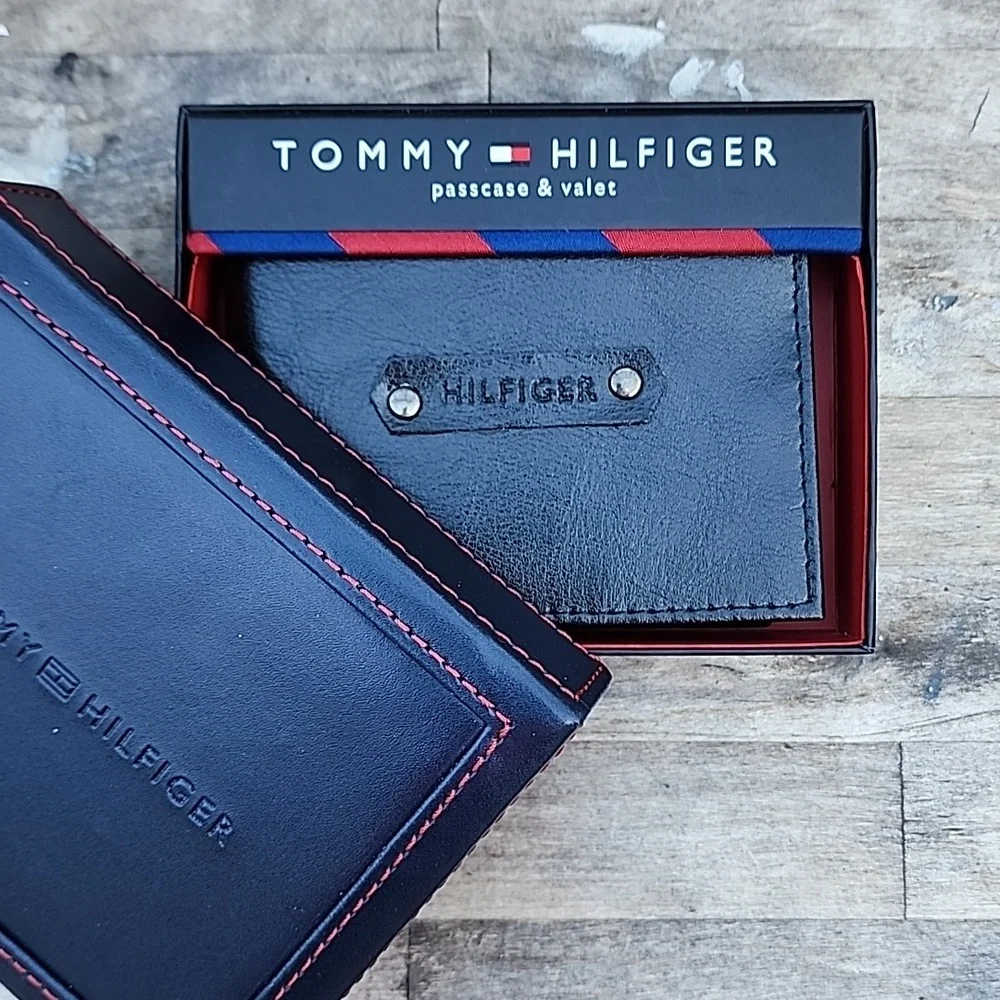 Tommy Hilfiger Leather Wallet Black